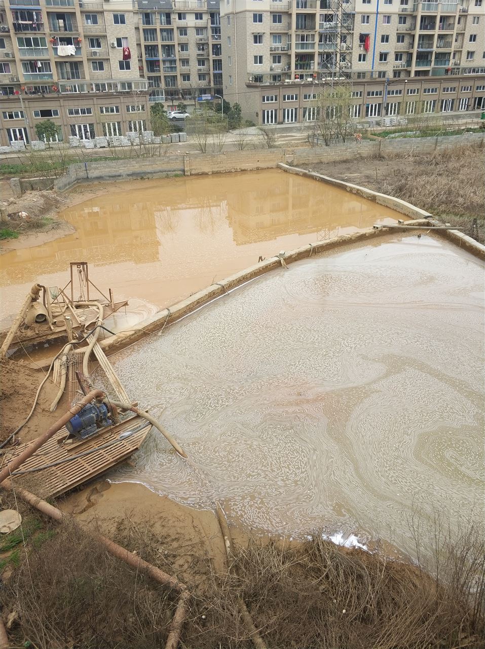 和顺沉淀池淤泥清理-厂区废水池淤泥清淤